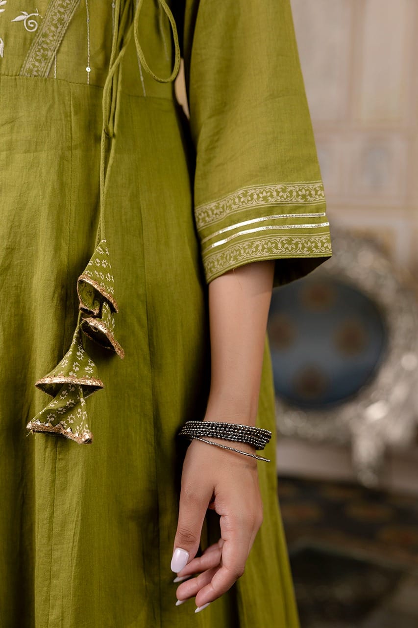 Anarkali kurti